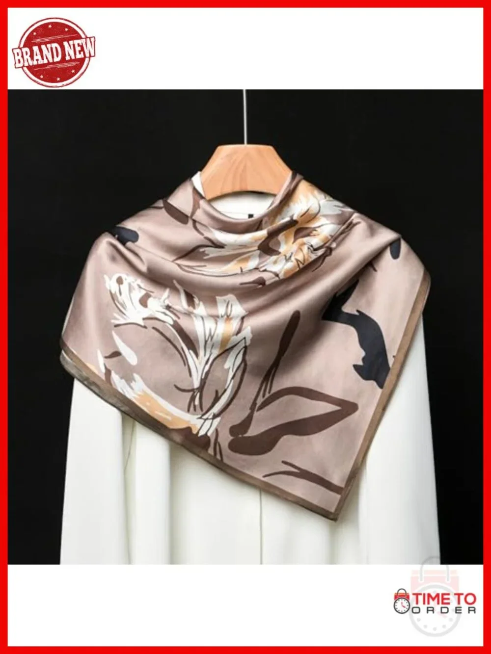 100% Pure Mulberry Silk Scarf 35